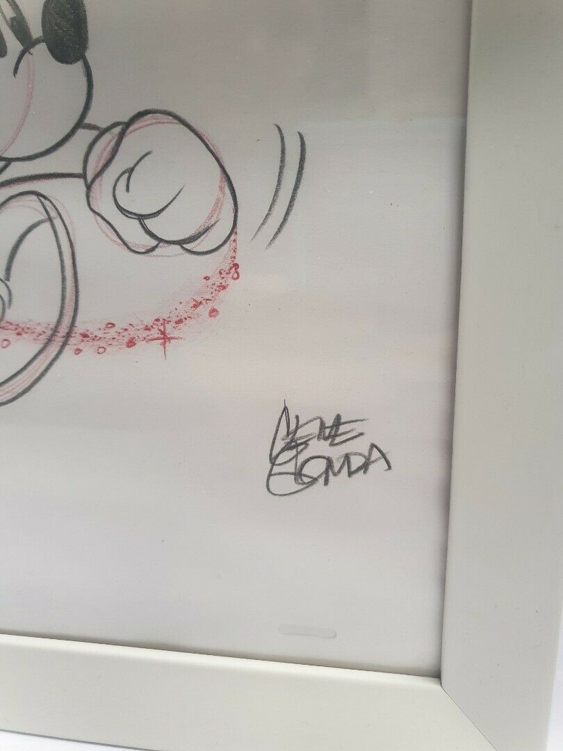 MICKEY MOUSE SIGNED SKETCH BY DISNEY MASTER ARTIST - Image 3 of 6