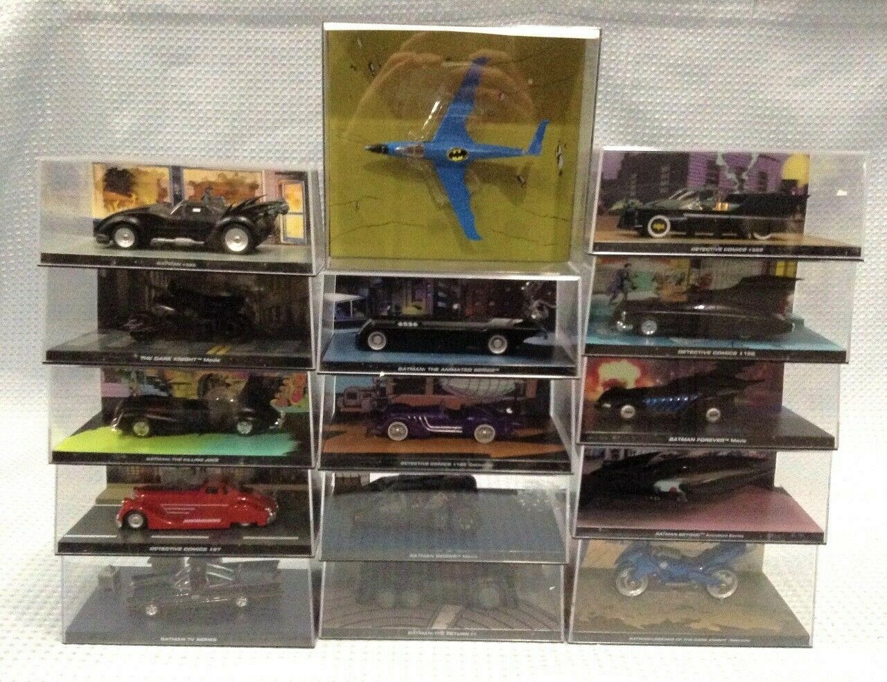 15 X EAGLEMOSS DC COMICS BATMAN VEHICLES