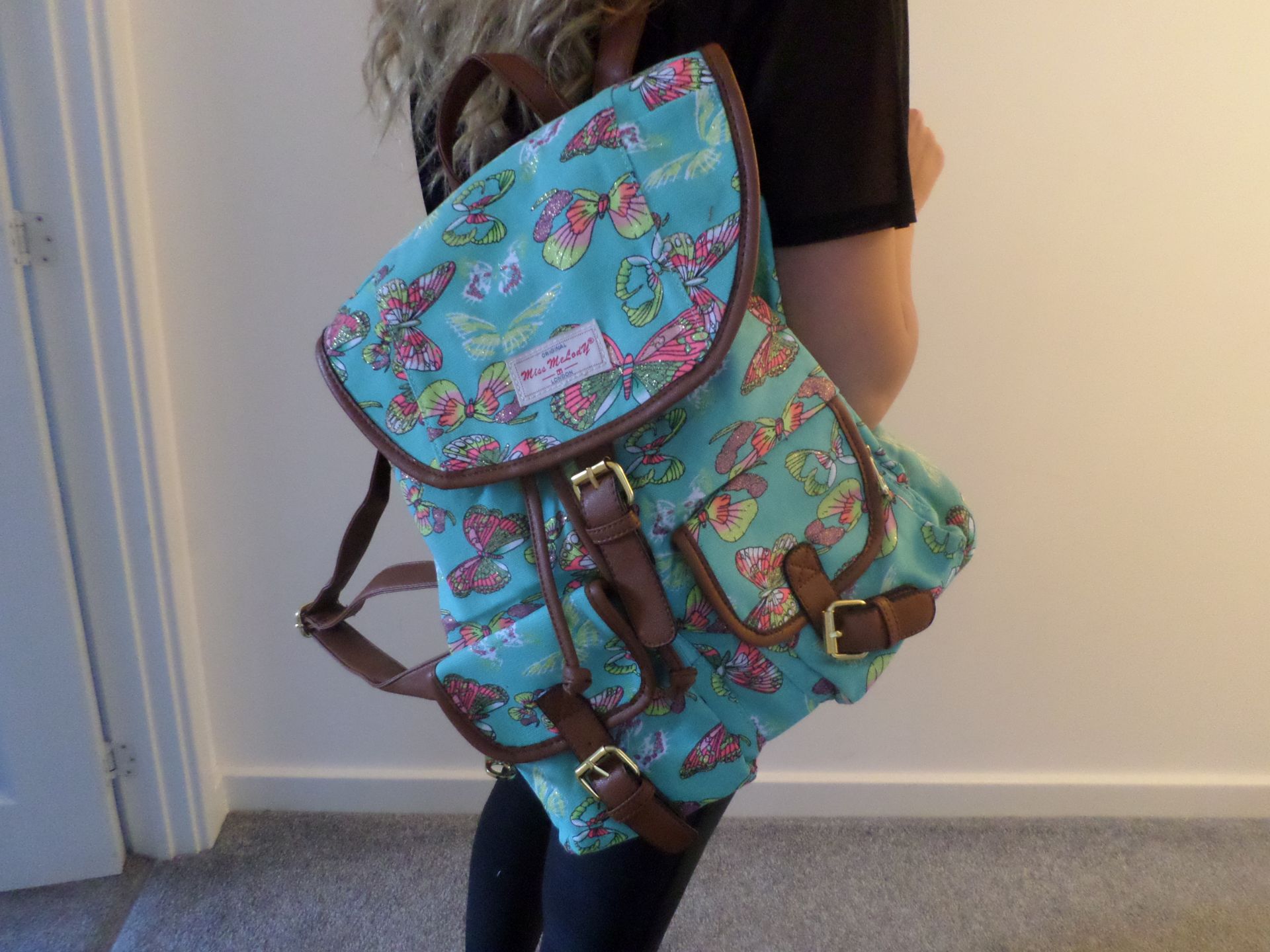 Miss Melody London Rucksack. RRP £24.99. Brand New