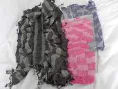 20 x Shoulder Scarves. RRP £200. Brand New