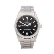 Rolex Explorer I 14270 Men Stainless Steel Watch