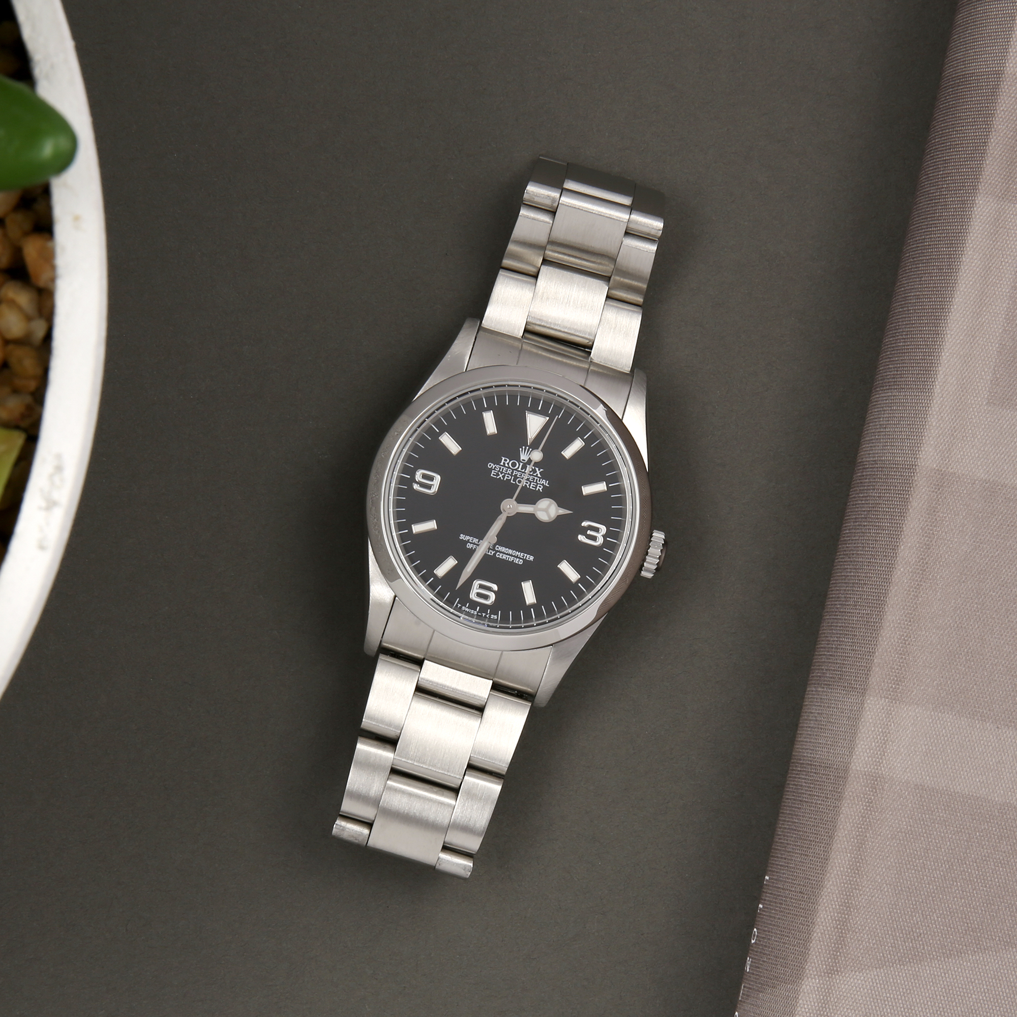 Rolex Explorer I 14270 Men Stainless Steel Watch - Image 2 of 11