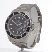 Rolex Submariner Date 16610 Men Stainless Steel Watch