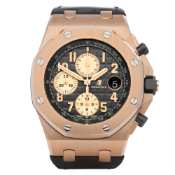 Audemars Piguet Royal Oak Offshore 26470.OR.OO.A125CR.01 Men Rose Gold Chronograph Watch