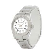 Rolex Oyster Perpetual 26 176234 Ladies Stainless Steel Diamond Watch