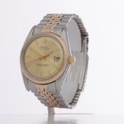 Rolex Datejust 36 1601 Men Stainless Steel & Rose Gold Watch