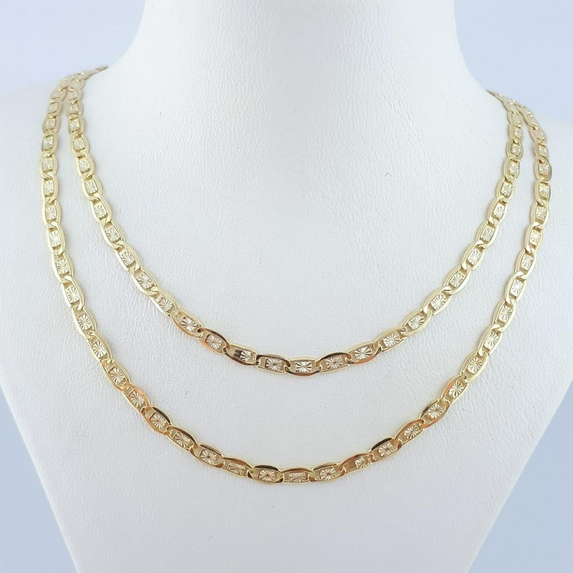 14K Yellow Gold - Necklace - Image 4 of 6