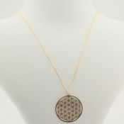 43 cm (16.9 in) Necklace. In 14K Yellow Gold