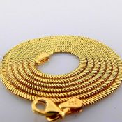 60 cm (23.6 in) Necklace. In 14K Yellow Gold