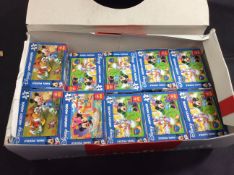 new stock box containing 23 disney mini puzzels