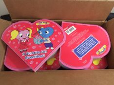 new stock box of 50 surprise for sweet heart books