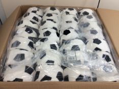 new stock master box of 56 micro fiber football pads
