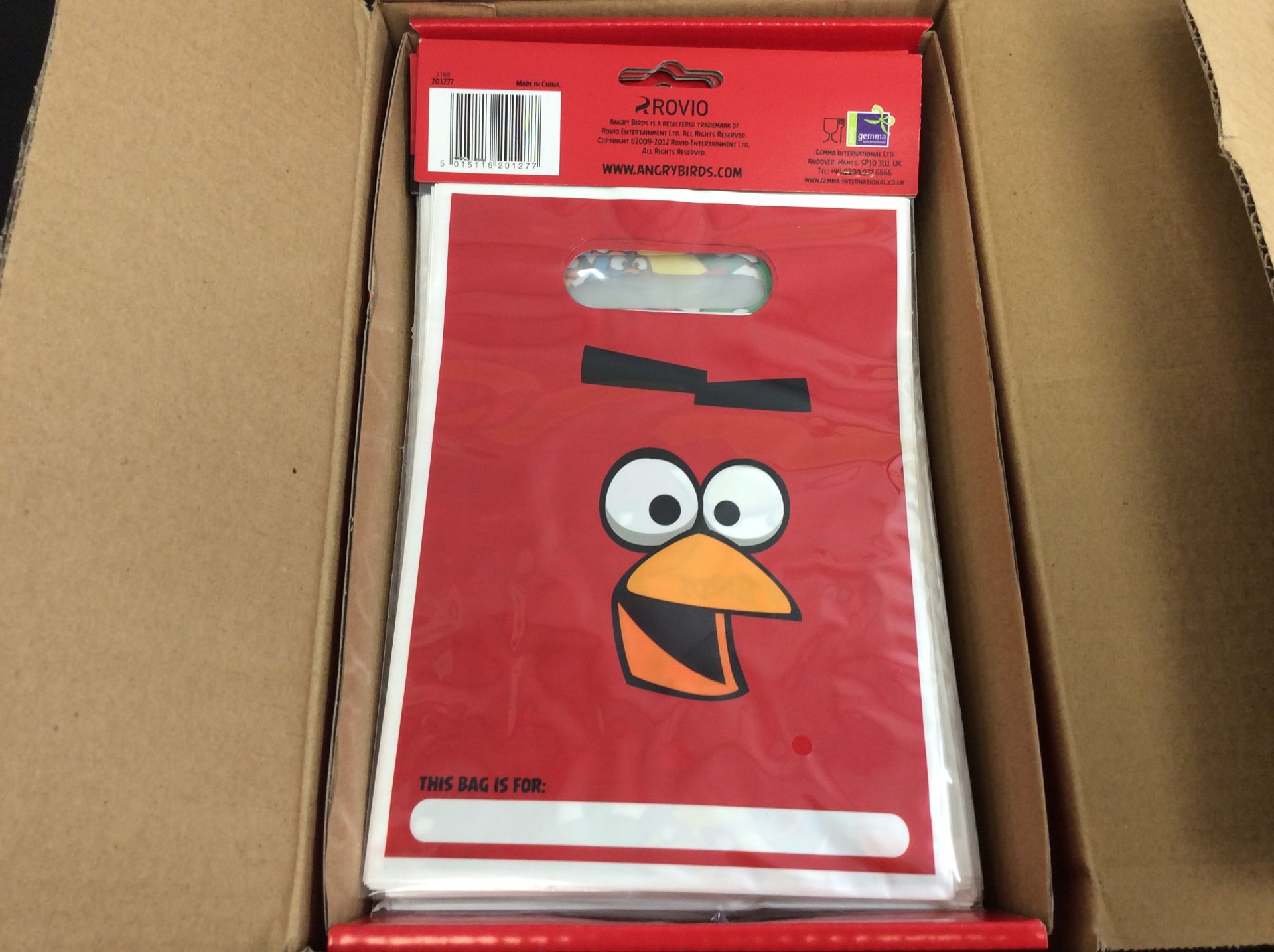 new stock 36 packs of 8 angry birds loot bags - Image 3 of 3