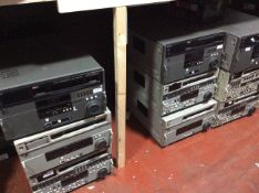 joblot of 9 sony betacam - mixed models