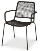(WG9) Pallet To Contain 21 x New Oberon Rope Arm Chairs. RRP £55 Each