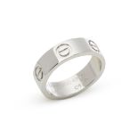 Cartier Platinum Plain Love Ring