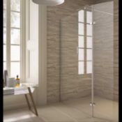 1000mm Walk-In Roma Shower Screen RRP £209