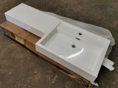 1200mm Polymarble R/H L-Shaped Sink RRP £269