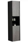 Designer Bathroom Tallboy Cabinet 350 x 400 x 1700mm RRP £189