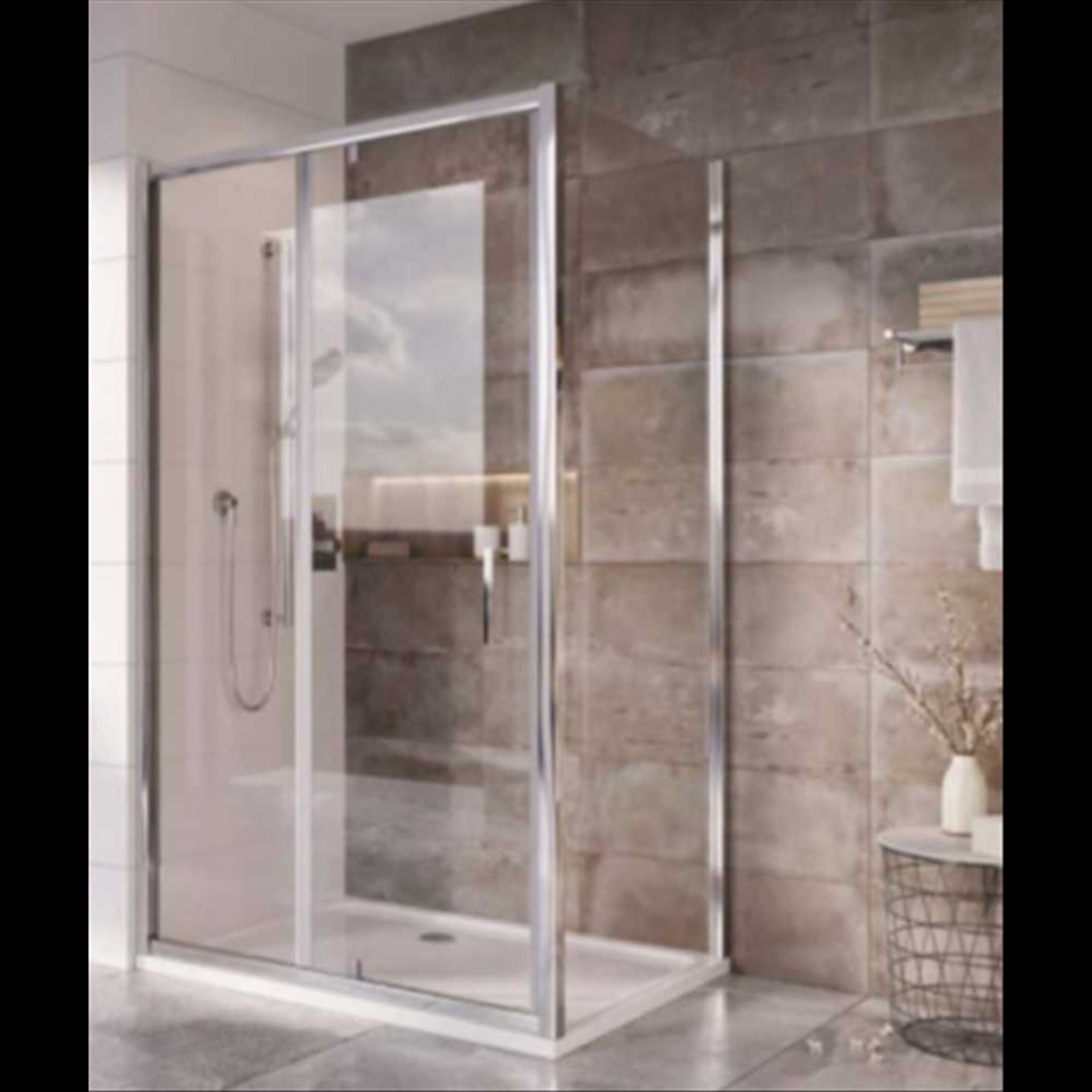 Florence 1000mm Pivot Shower Door RRP £209