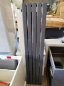 Petra 1600 x 340mm 5-Bar Dbl Radiator in Anthracite Grey RRP £259