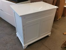 800 x 460mm Traditional Two-Door Vanity Unit w/work surface