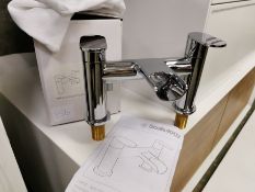 Soakology Arte Chrome Deck Mounted Bath Filler Tap RRP £189