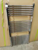 1200 x 600mm Straight Ladder Rail Radiator RRP £229