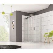 Florence 700mm Shower Glass Side Panel RRP £209