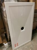 1200 x 700 x 25mm Stone Shower Tray RRP £229