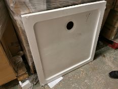 900mm Square Stone Resin Shower Tray RRP £279