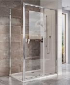 800mm Florence Shower Glass Side Panel RRP £219