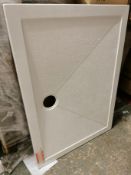 Designer 1100mm Stone Anti-Slip Shower Tray RRP £279