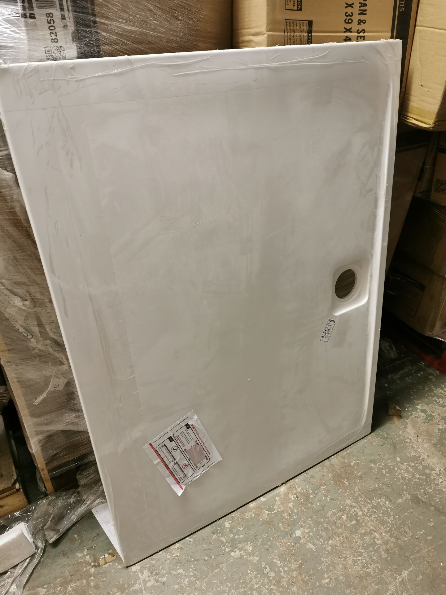 1200 x 900mm x 25mm Shower Tray RRP £179