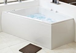 Phoenix Figura L/H 1700 x 1300mm Superstrong Jacuzzi Bath w/panel RRP £1339