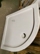 900mm Quadrant Shower Tray RRP £179