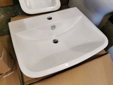 Semi-Recessed Eiffel Washbasin RRP £189