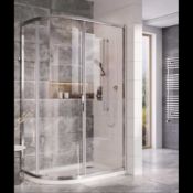 Florence 800 x 1200mm Quadrant Shower Screen RRP £219