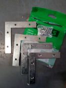 20 packs - 100mm corner plates