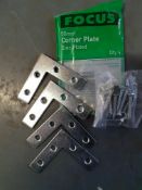 40 packs - 50mm corner plates