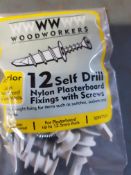 30 packs - plaster board fixings