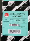 5 Boxes - cavity anchors