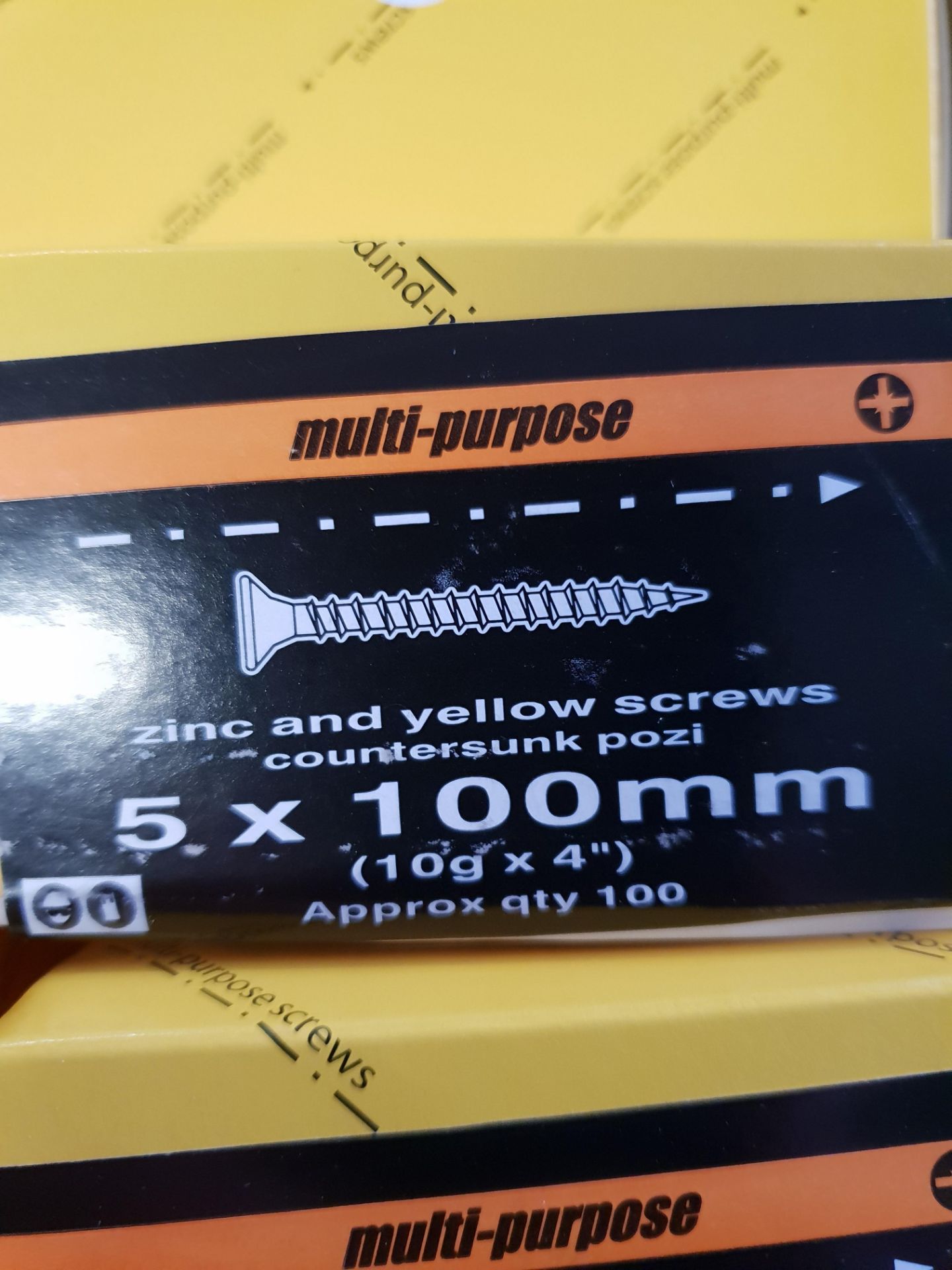 2500 - 5x100mm screws