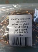 2000 - 4.5x40mm screws