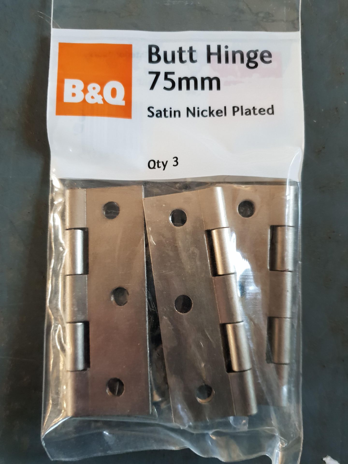 10 - Satin nickel hinge packs