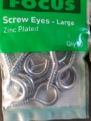 24 packs - screw eyes