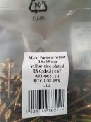 1000 - 5x60mm screws