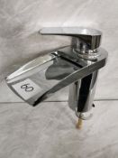 Luxury Deck-Mounted Waterfall Bath Filler Tap Unit RRP £489