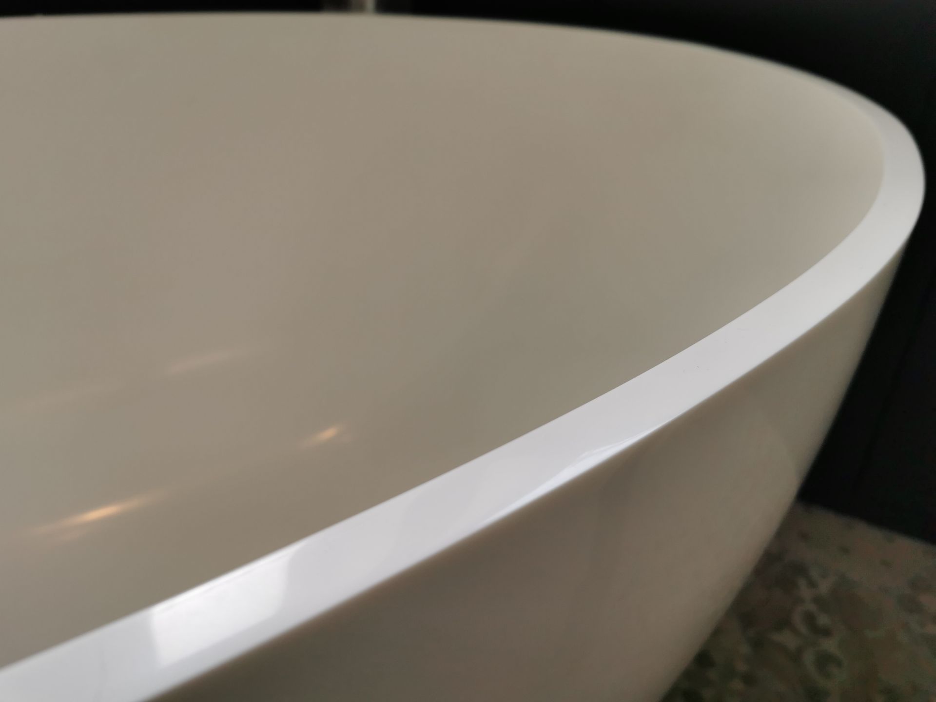 Stone Resin Modern Freestanding Bath RRP £2399 - Image 4 of 4