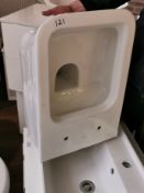 Wall Hung Square Toilet Pan RRP £159